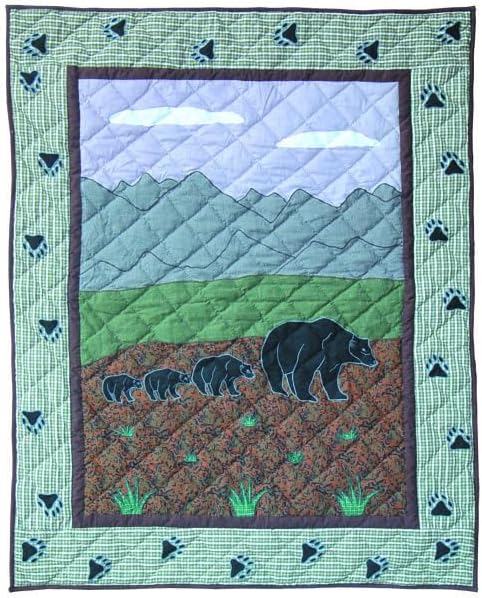 Patch Magic Bear Country Crib Set 5 Pieces 1