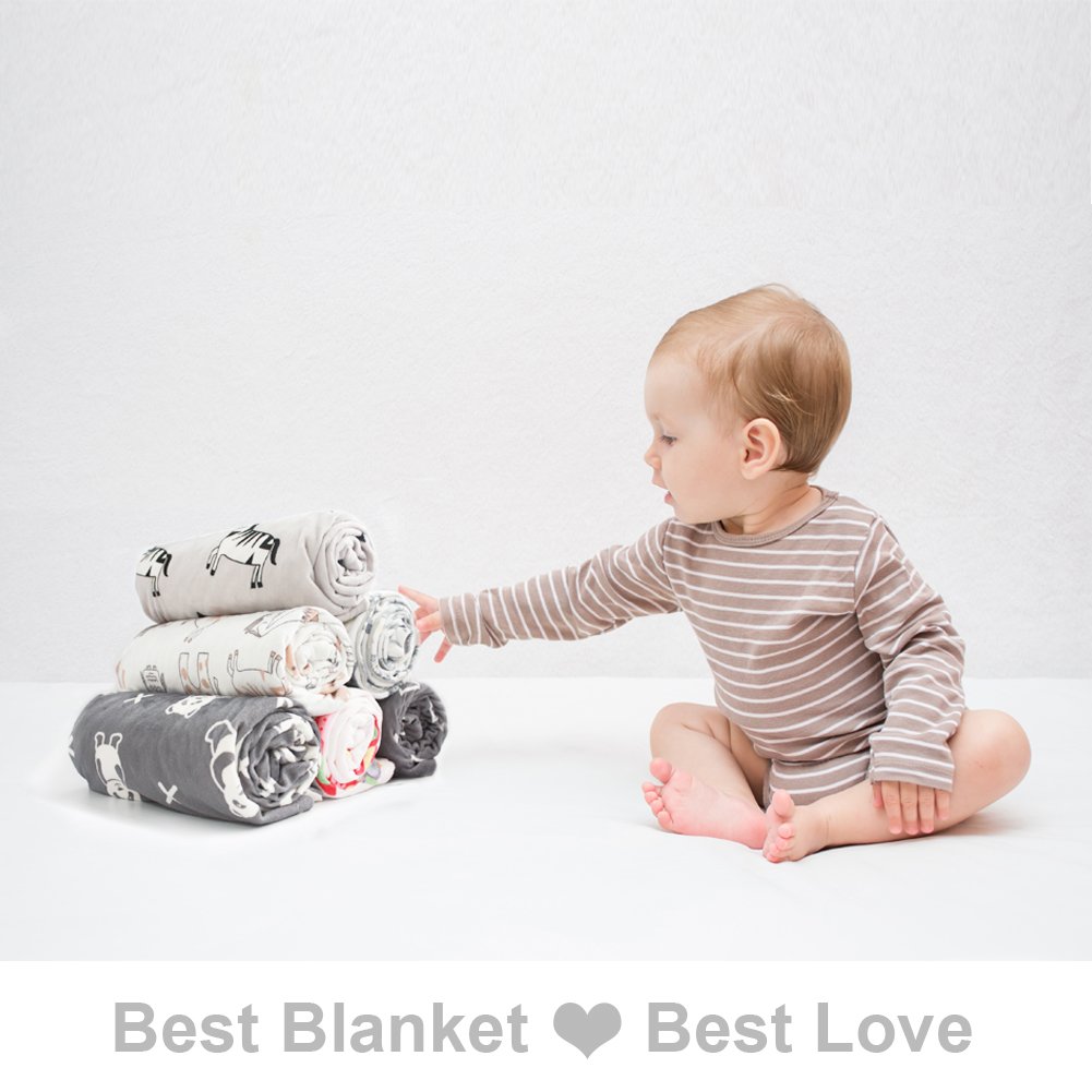BORITAR Baby Blanket Minky 30 x 40 Inch