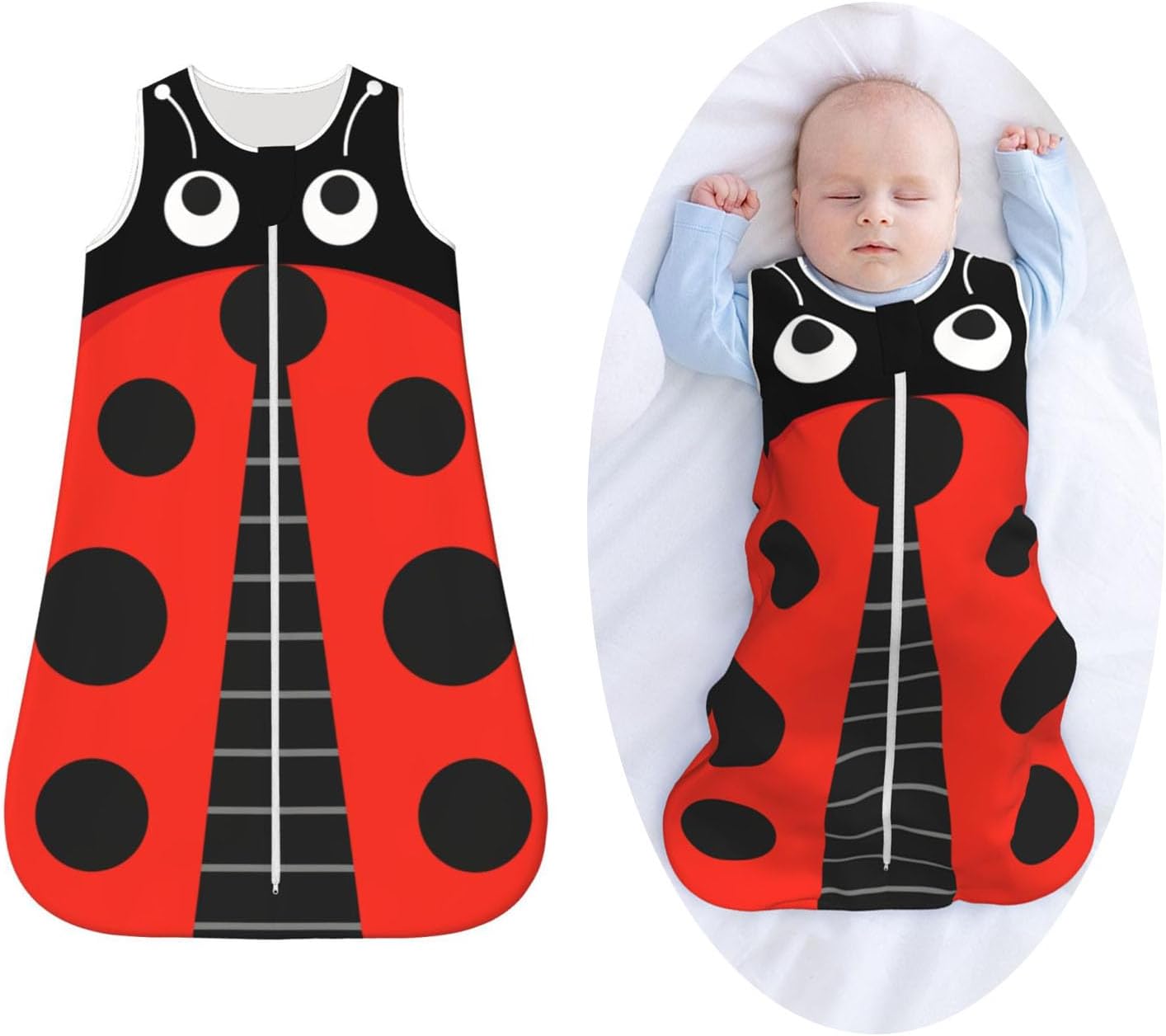 Figtihw Strawberry Cute Baby Sleep Sack for Infant Unisex