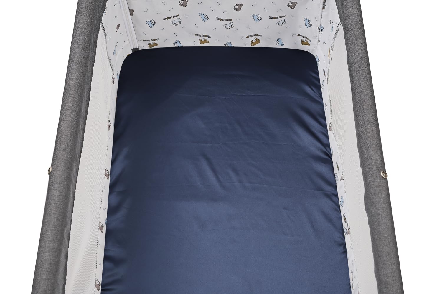 Tontukatu 3 Pack Satin Bassinet Sheets Soft and Breathable