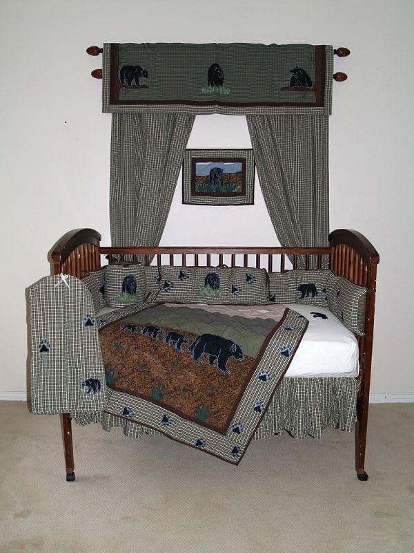 Patch Magic Bear Country Crib Set 5 Pieces 1