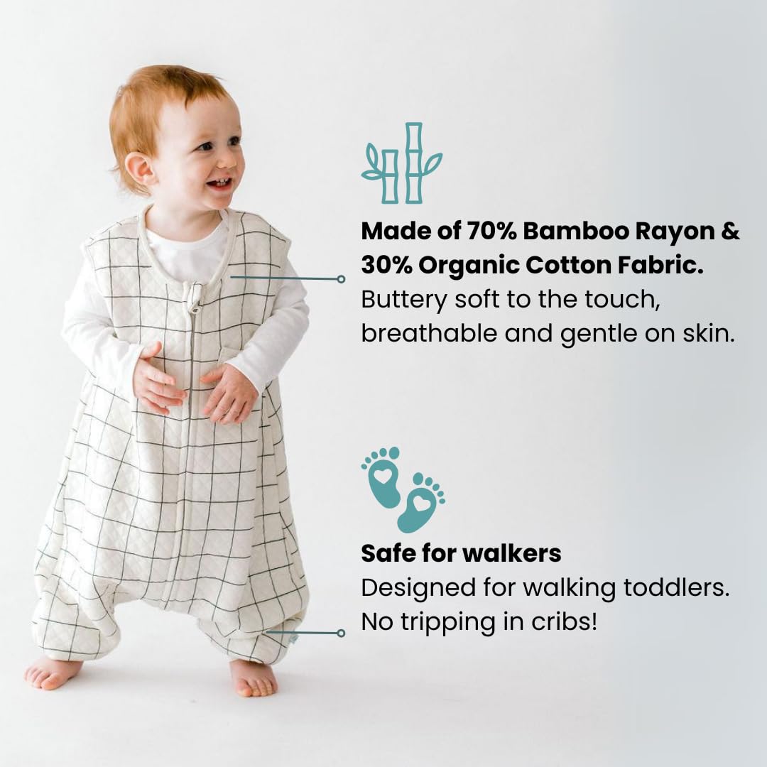 Tealbee Dreamsuit Toddler Sleep Sack with Feet 12-18M 18-24M 1