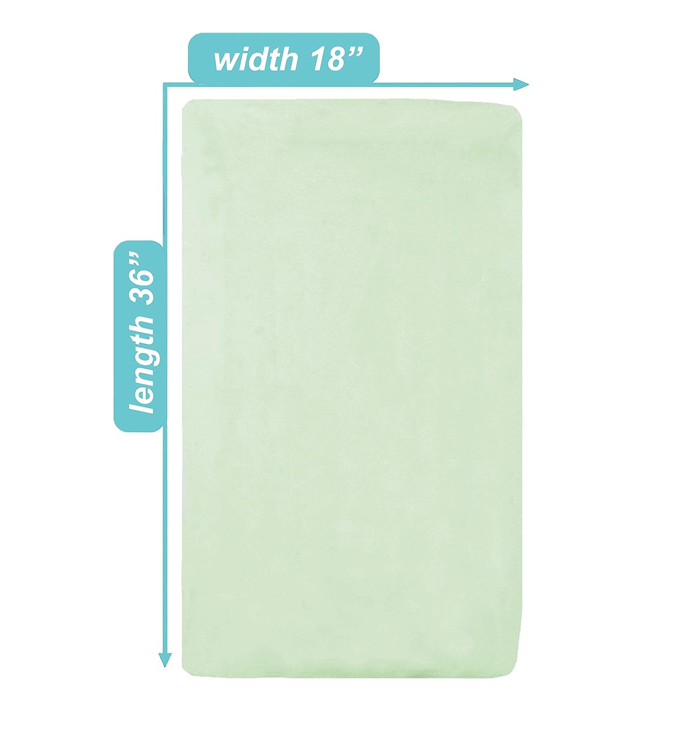 TL Care Supreme Natural Cotton Cradle Sheet Celery Pack of 2