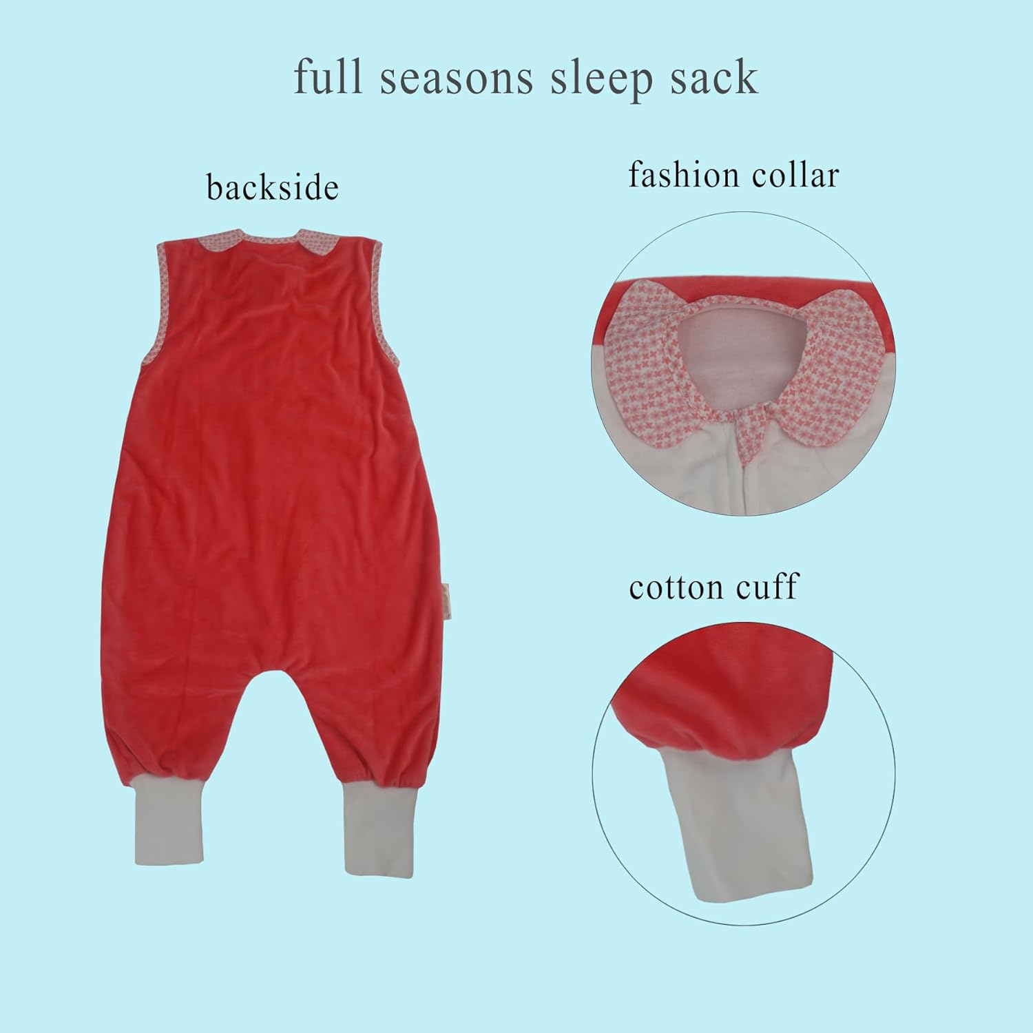 NATUZ Toddler Sleep Sack with Feet 15 TOG 1