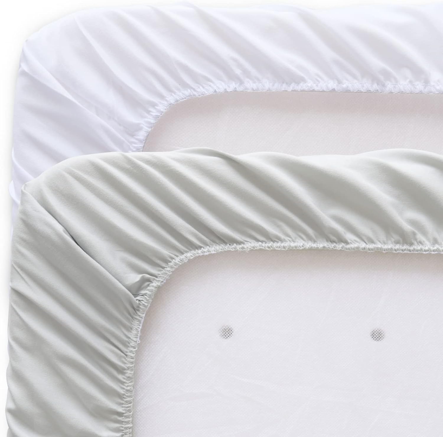 Biloban Bassinet Sheets 4 Pack - Soft Safe for Baby