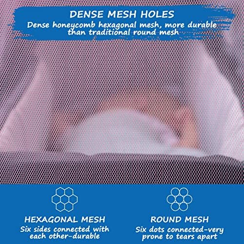 Coldwind Pink Mosquito Net for Strollers