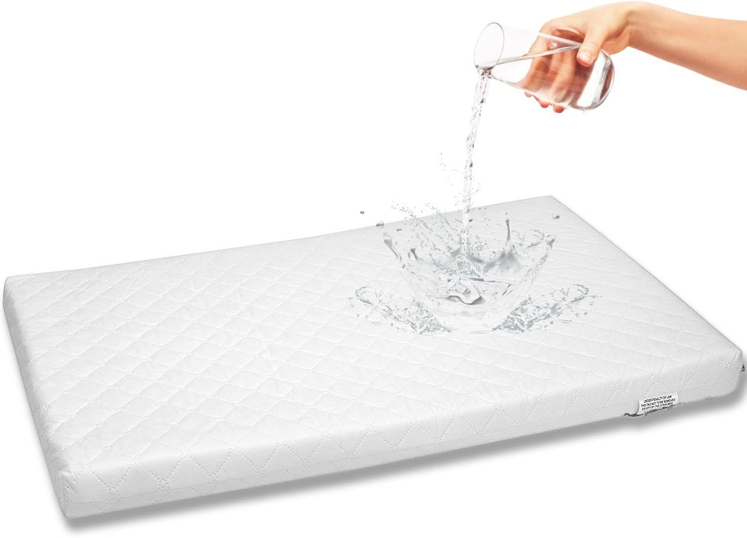 First Essentials Bassinet Cradle Mattress Pad 17X35 Rectangular