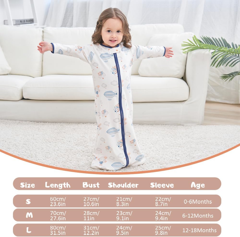 Miracle Baby Long Sleeve Sleep Sack 0-18 Months 1