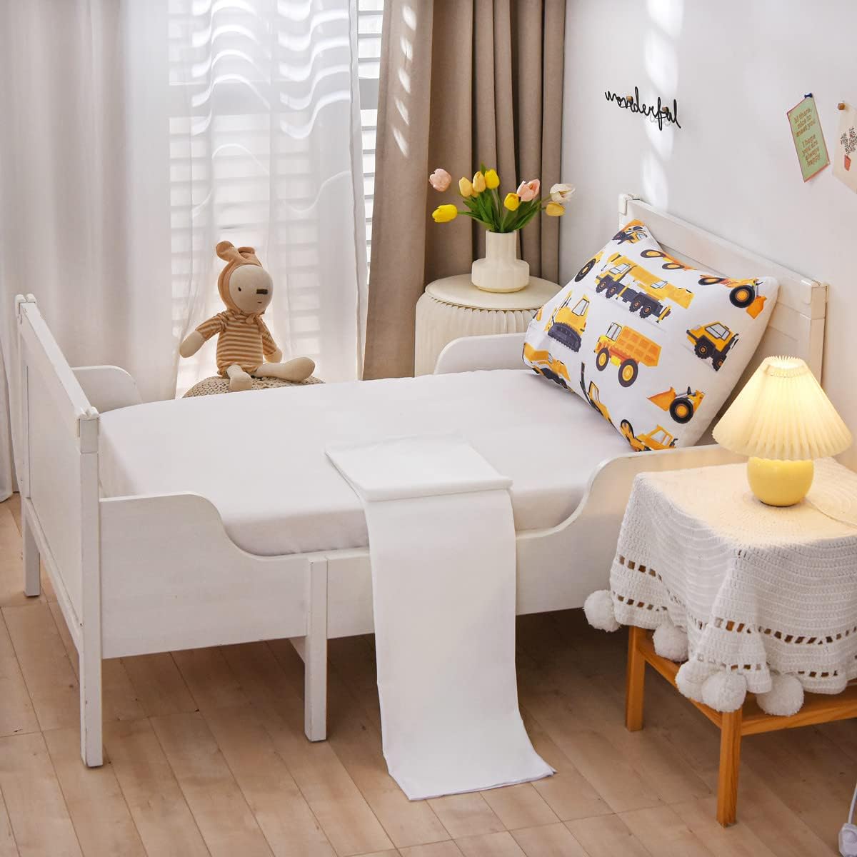 NTBED 4 Piece Toddler Bedding Set for Baby Boys