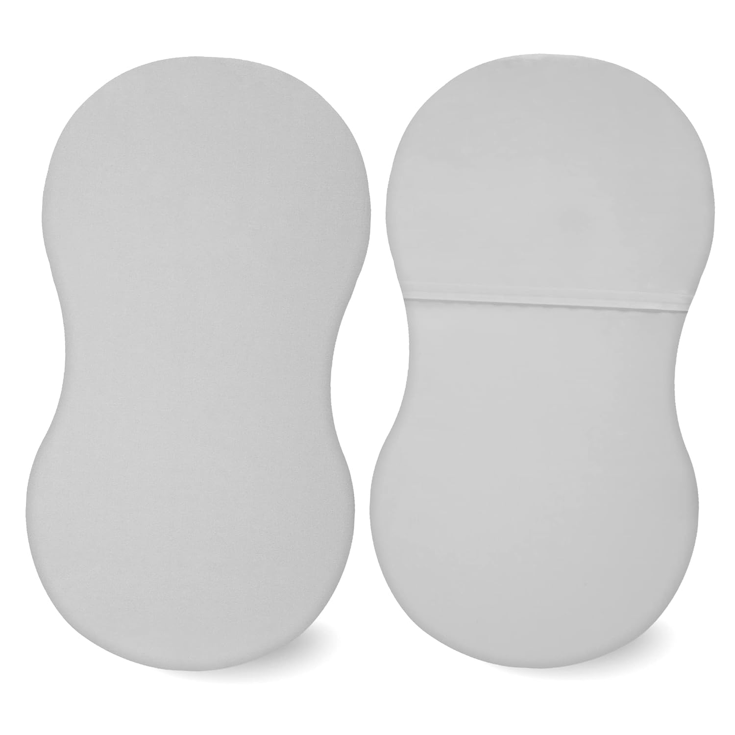 TILLYOU Baby Bassinet Sheets Cotton 2 Pack 1