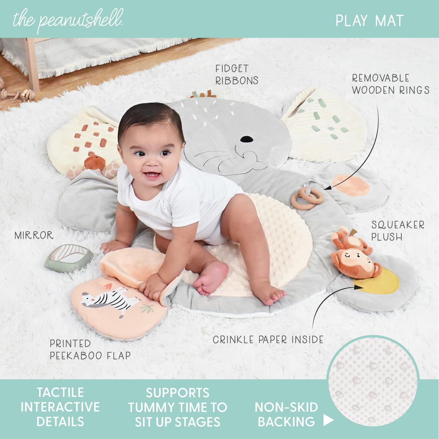 The Peanutshell 4 Piece Nursery Bundle