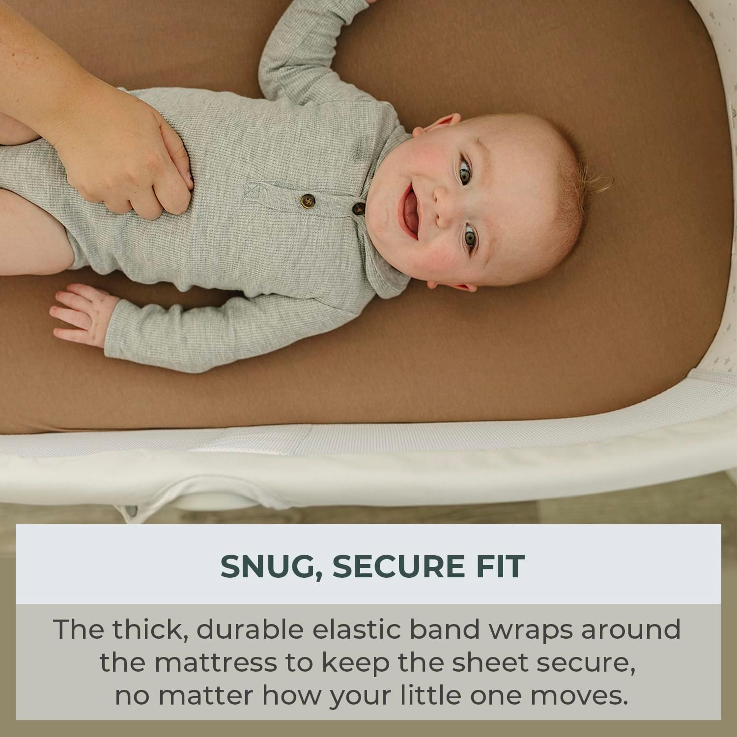 Pobibaby 2 Pack Bassinet Sheets Cotton 33x20