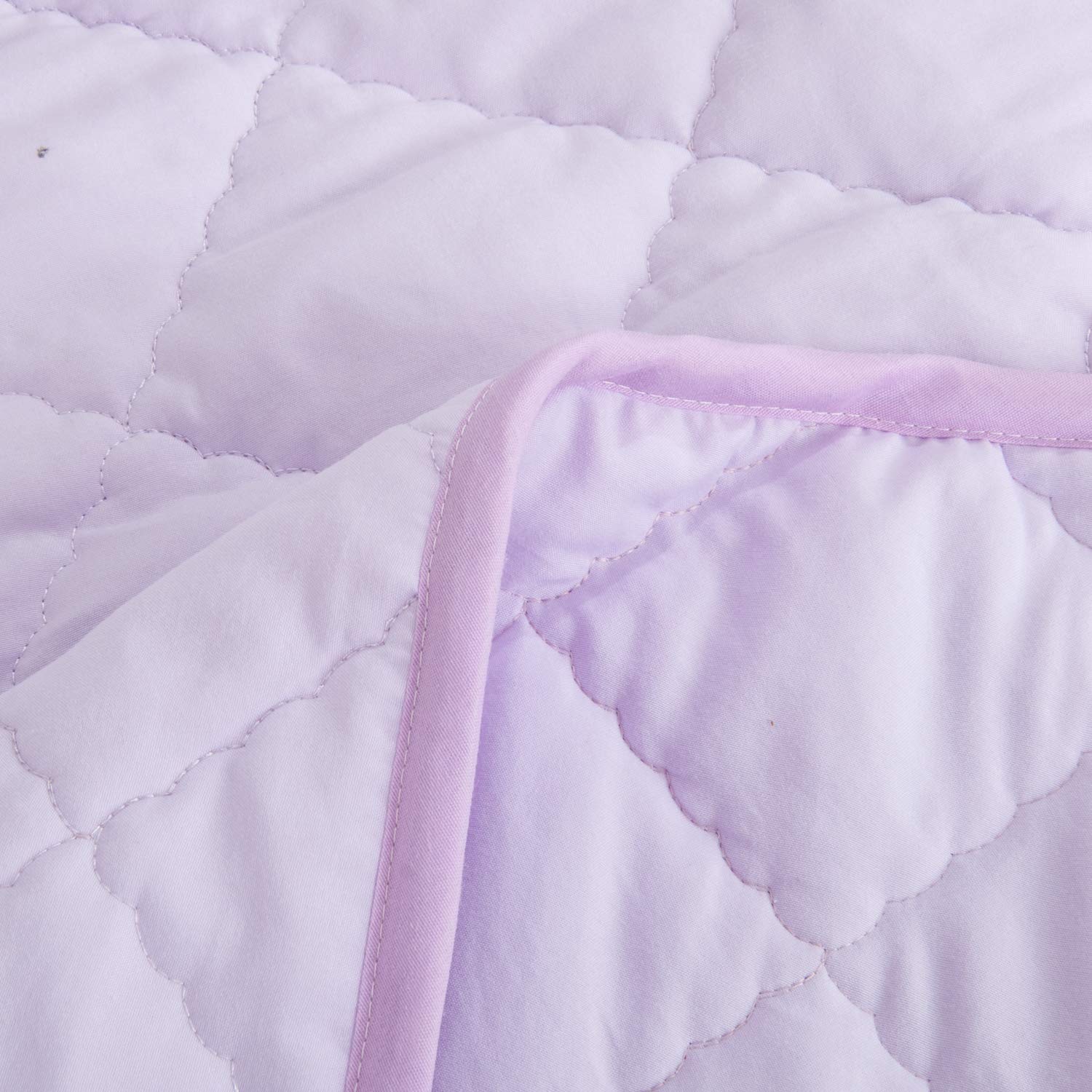 NTBAY Oversized Toddler Comforter Light Purple 43x60 Inches