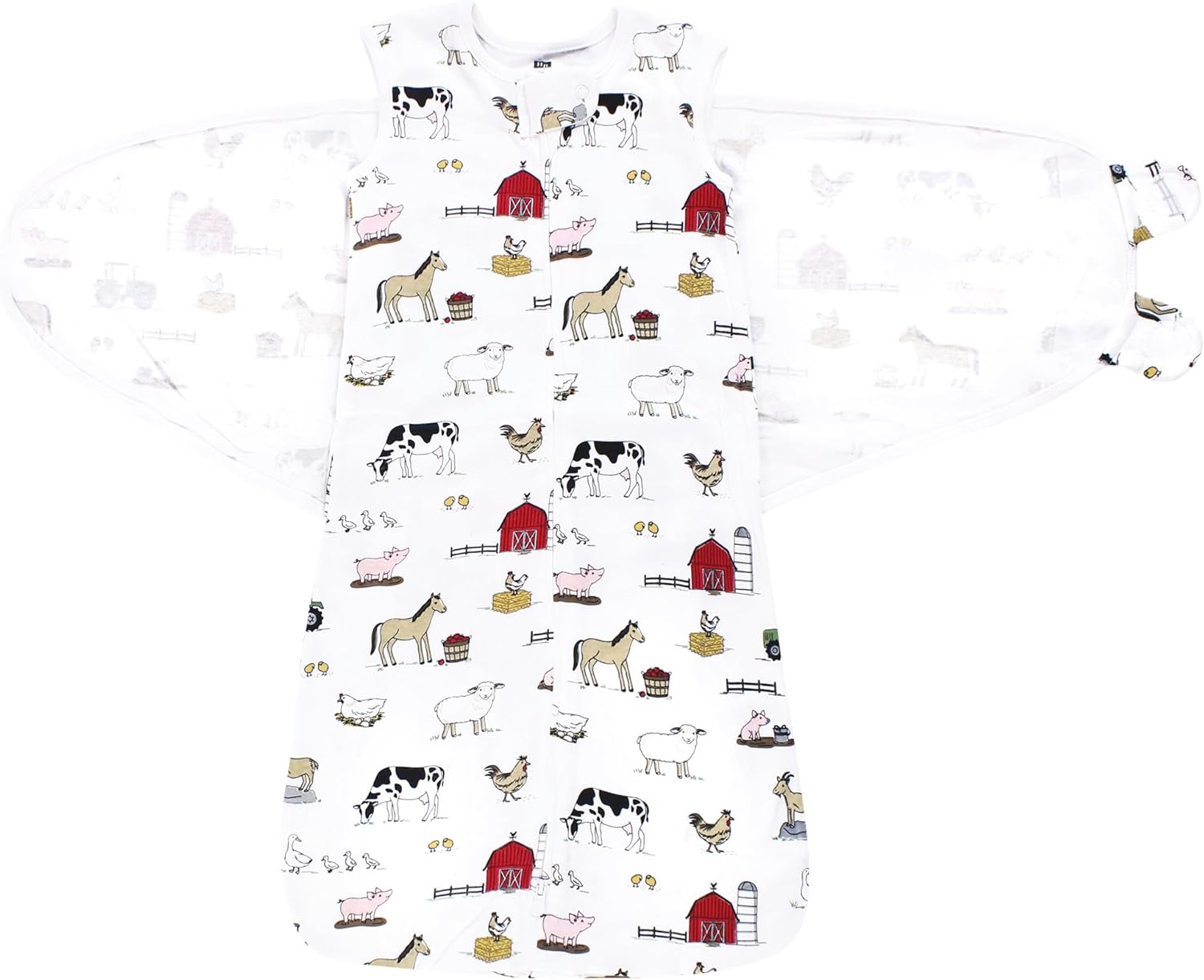 Hudson Baby Convertible Swaddle Sleep Sack Unisex