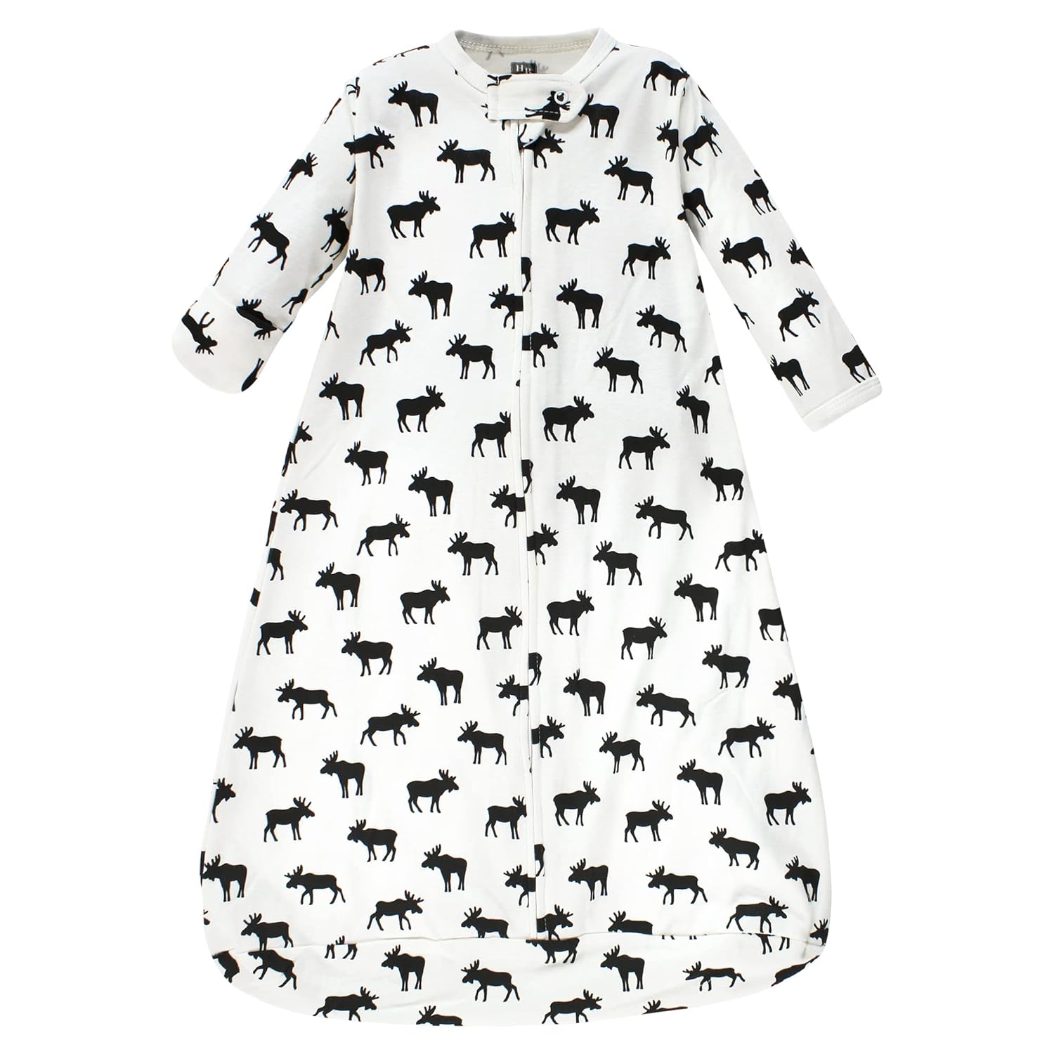 Hudson Baby Unisex 18-24M Cotton Sleep Sack with Moose Print