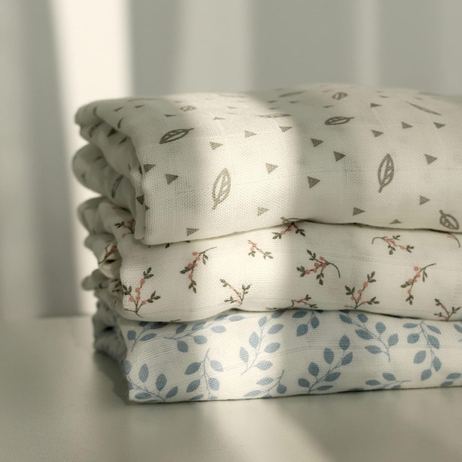 Coldwind Muslin Bassinet Sheets 2 Pack - Soft Breathable