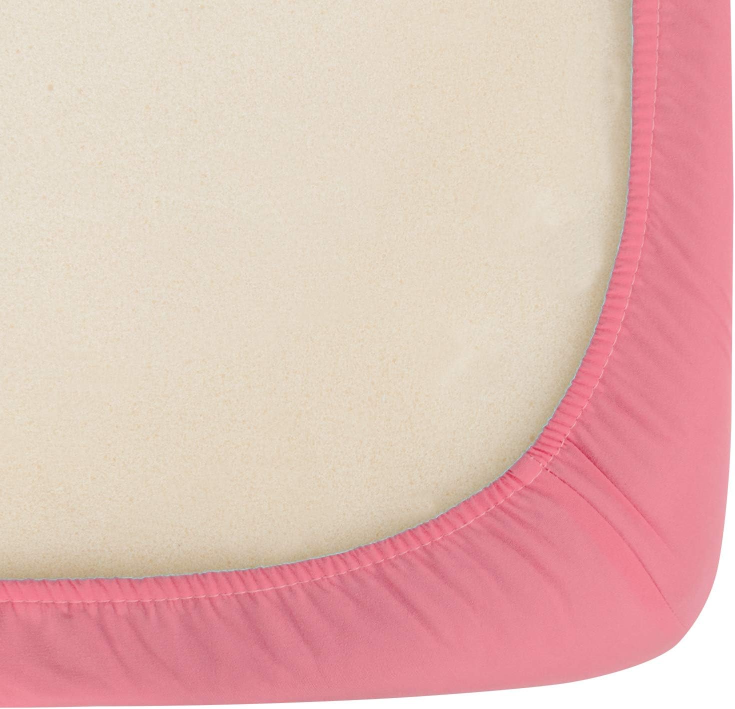Super Soft Microfiber Crib Sheets 28x52x8 Pink