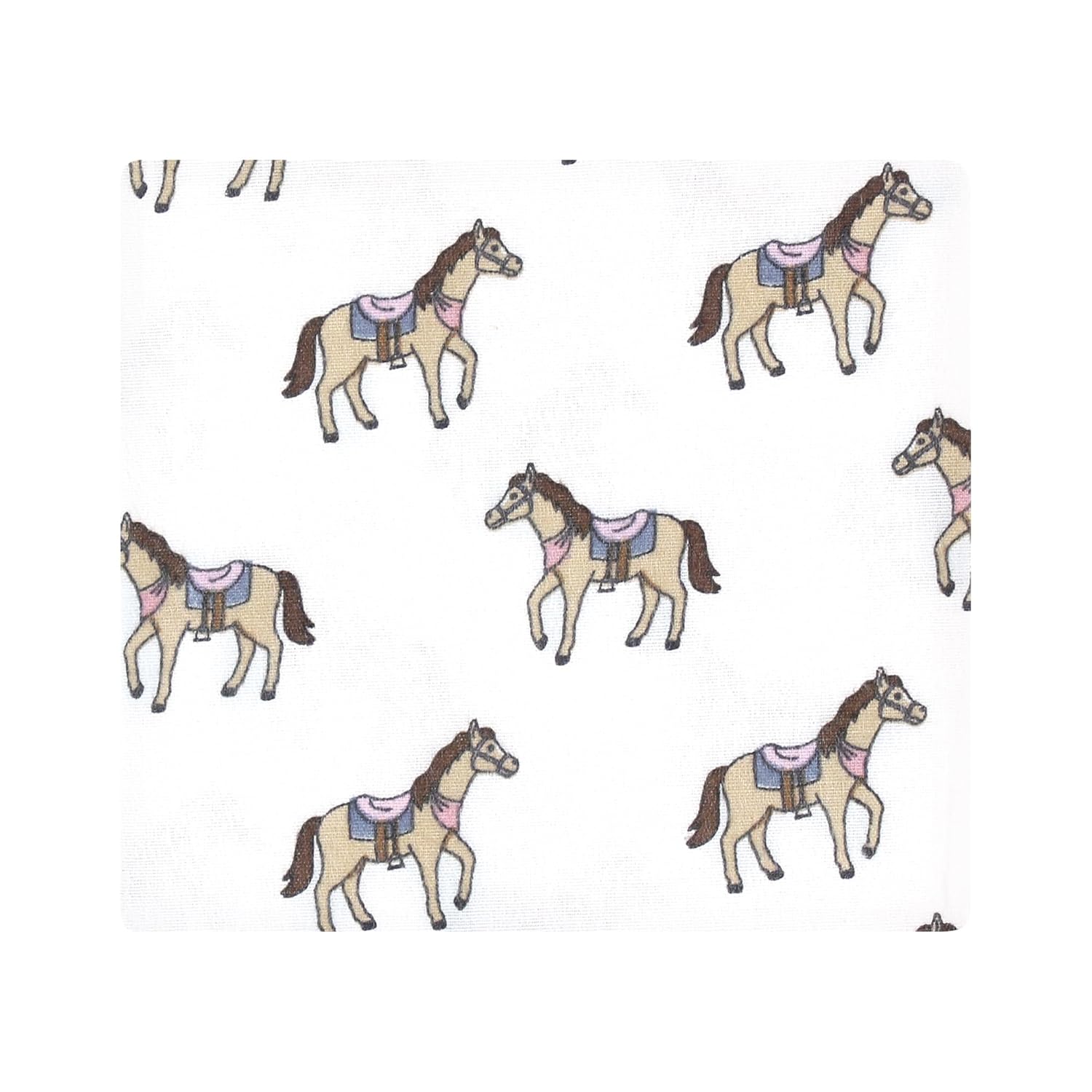 Hudson Baby Unisex Flannel Blanket 4-Pack Cowgirl