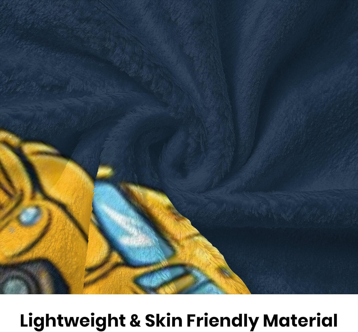 School Bus Baby Blanket 30x40 - Soft Flannel Fleece Throw