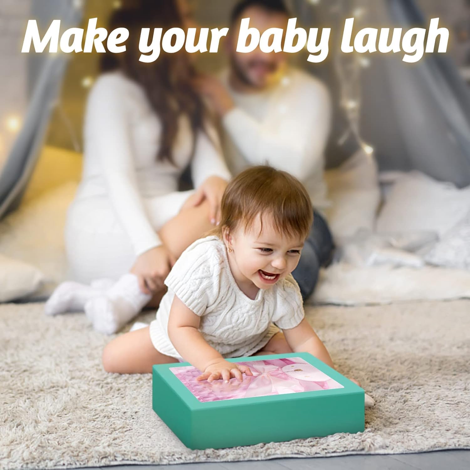 Pro Goleem Baby Blanket and Bunny Security Blanket Set