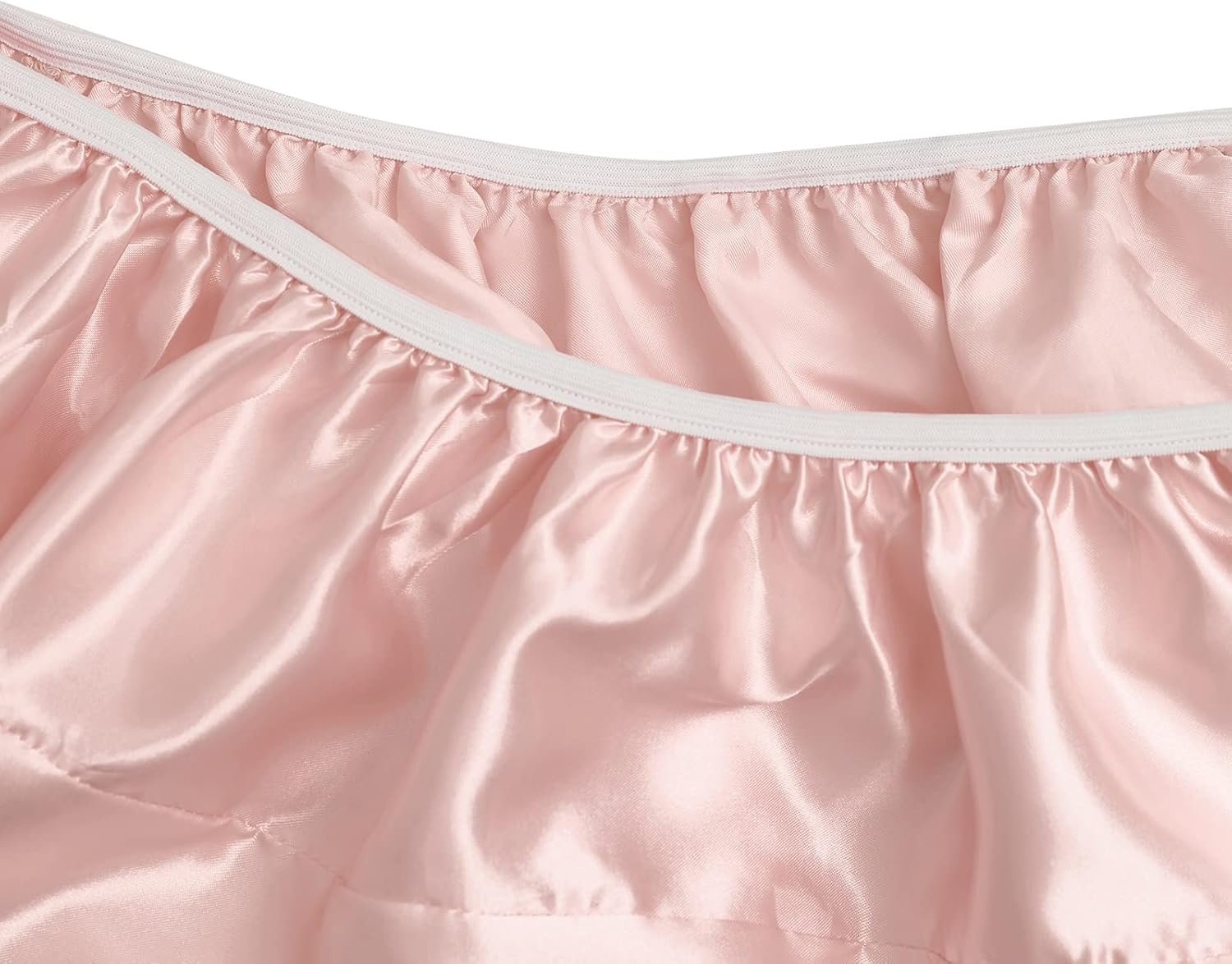 SiinvdaBZX Silky Soft Pink Bassinet Fitted Sheet
