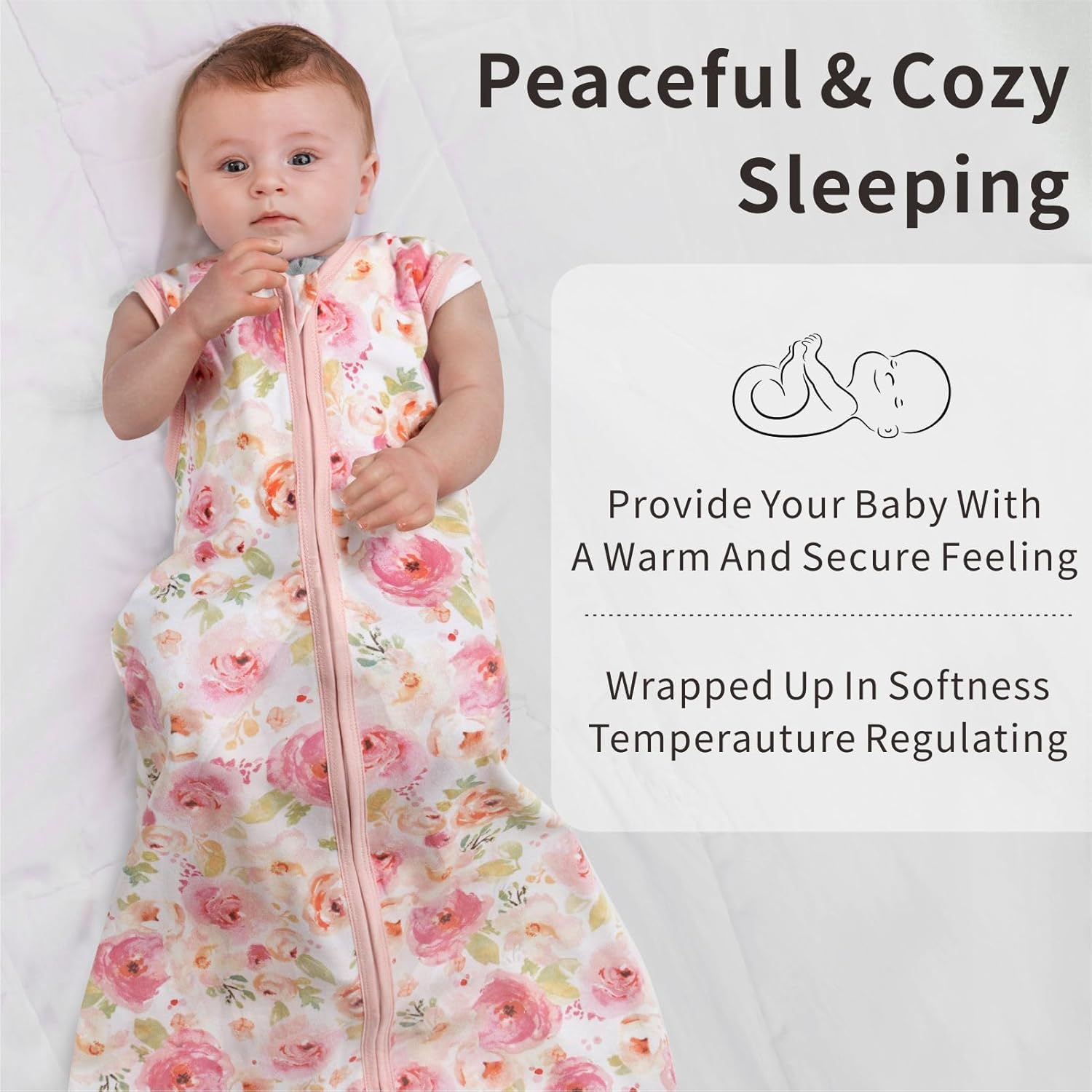 Little Tots Baby Sleep Sack 0-6 Months TOG 05 2-Way Zip