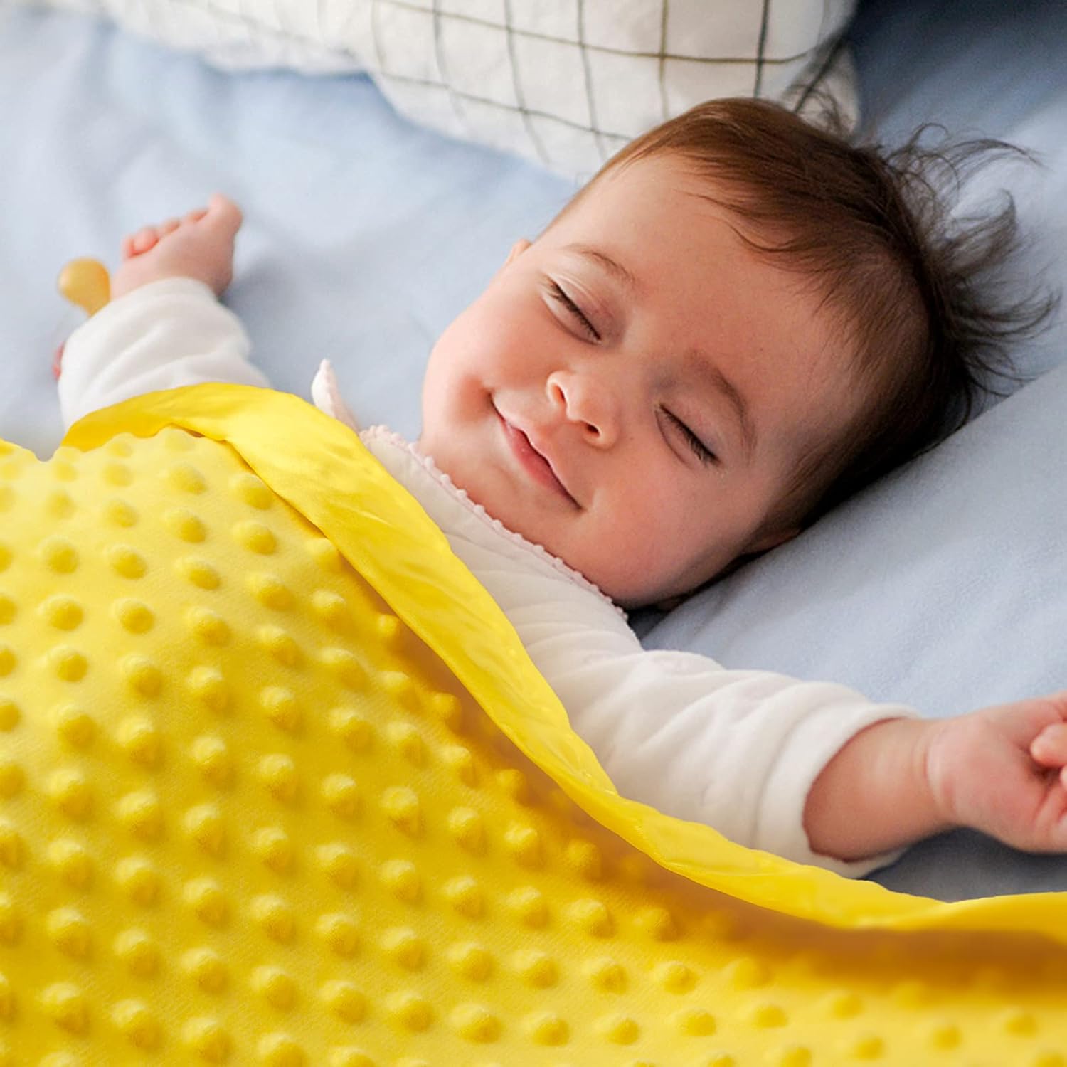 Pro Goleem Soft Minky Blanket with Satin Backing for Baby Pets