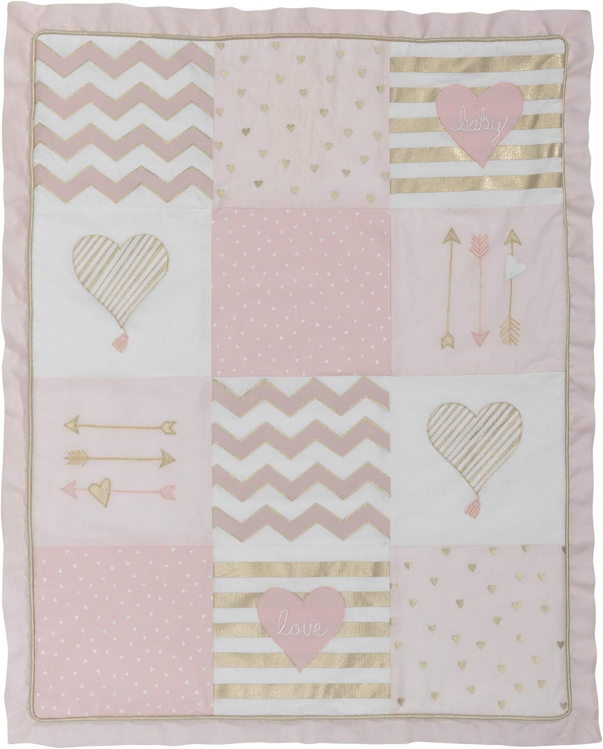 Lambs Ivy Baby Love 4 Piece Crib Bedding Set 1