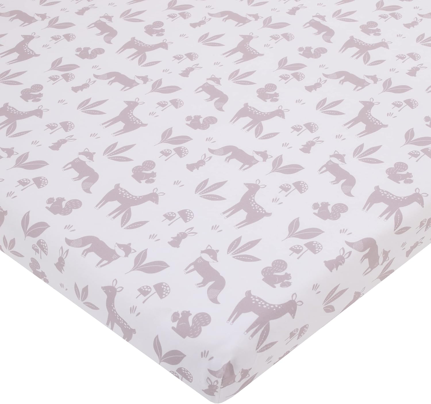 NoJo Forest Friends 3-Piece Mini Crib Bedding Set