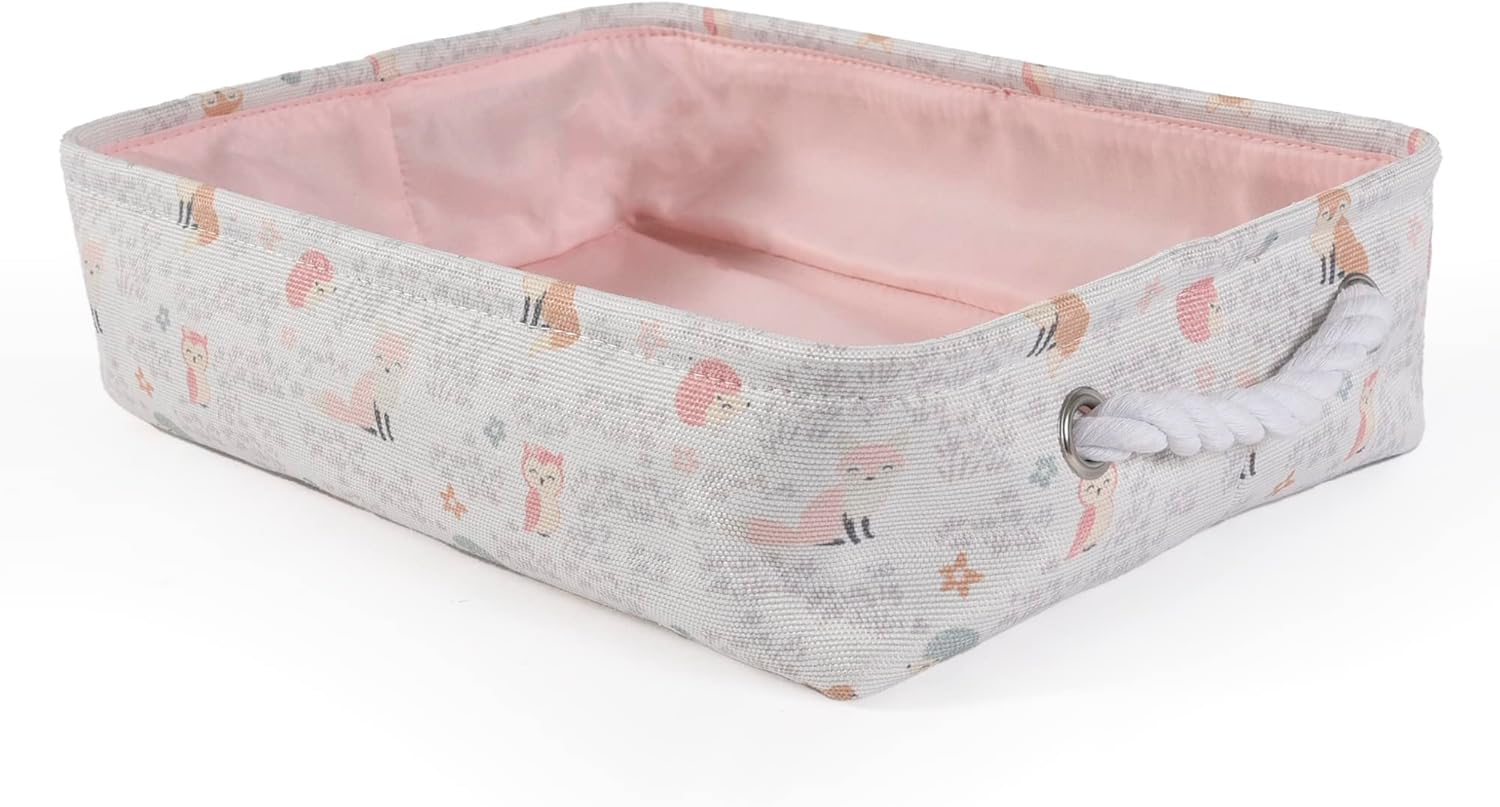EXPRESSIONS 5 Piece Crib Bedding Set - Woodland Pink