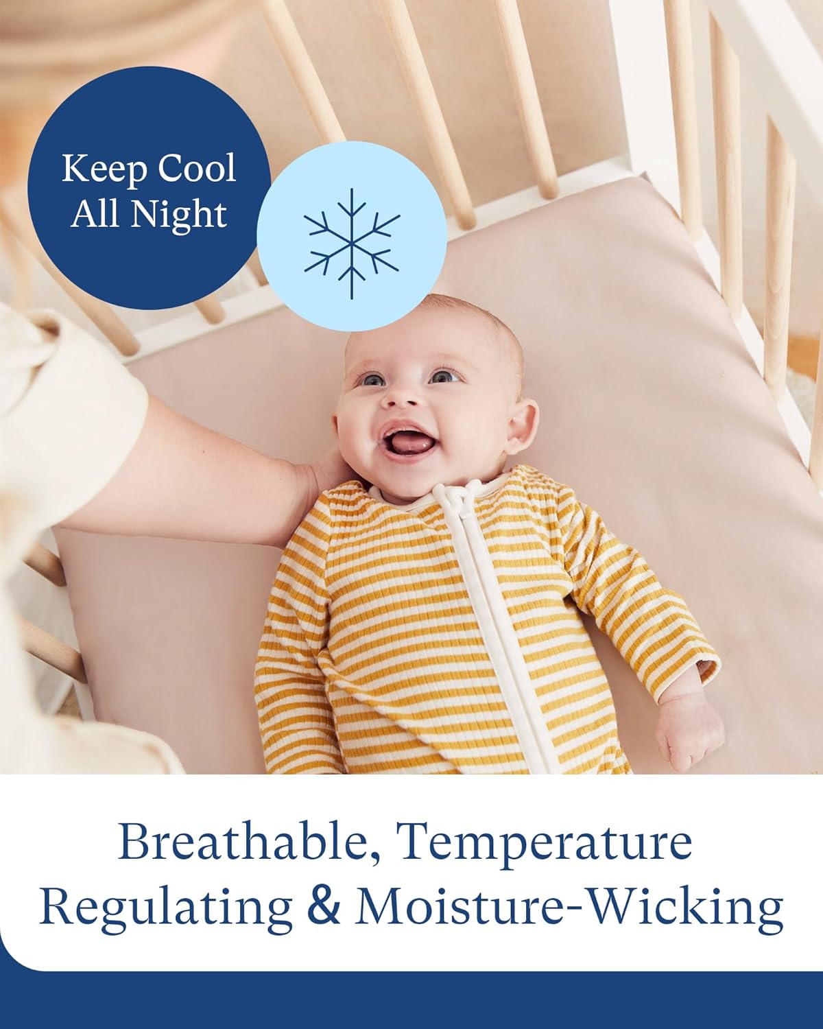 Supersoft Bamboo Crib Sheets for Boys Girls