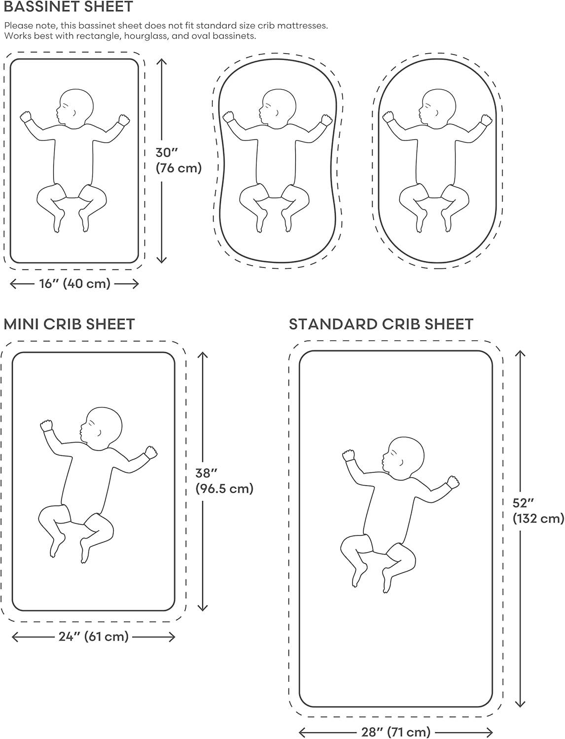 Mushie Extra Soft Bassinet Crib Sheet 30x16 Blush