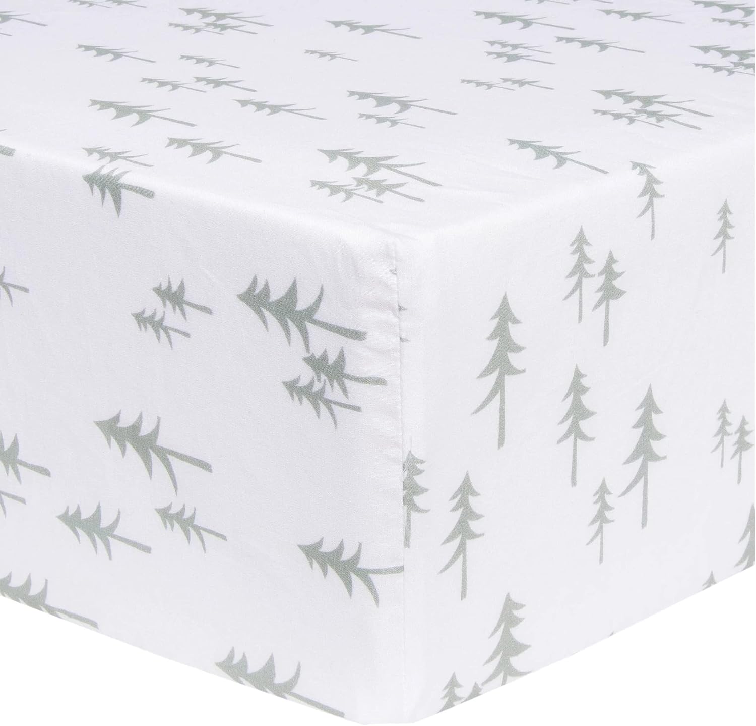Trend Lab Pine Trees Fitted Crib Sheet 28x52
