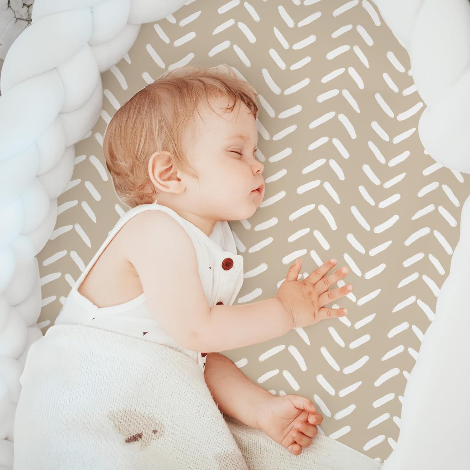 CIVARUA KIDS Bassinet Sheets 3 Pack Cloud Rainbow