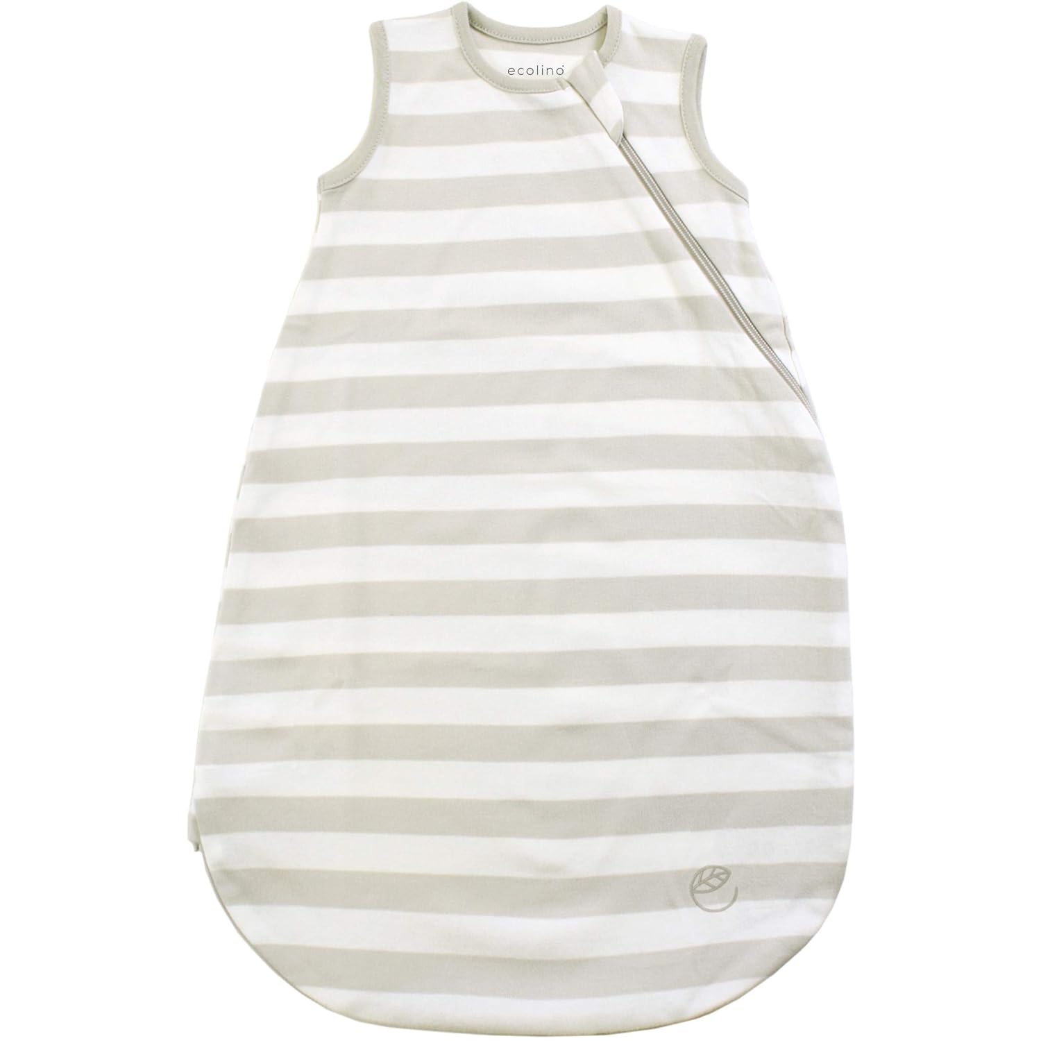 Woolino Organic Cotton Sleep Sack for 18-36 Months - Silver