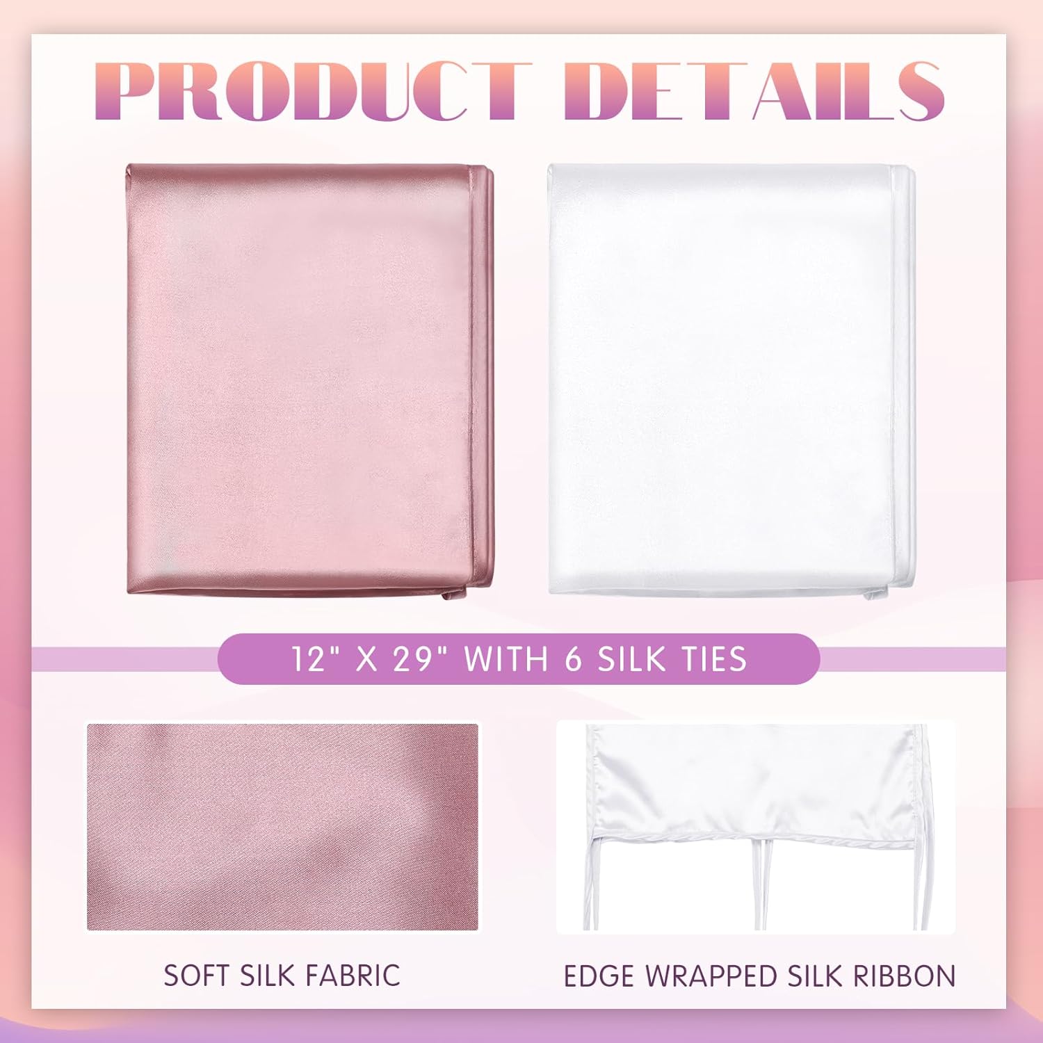 Hosuly 2 Pcs Satin Bassinet Sheets for Newborns 1