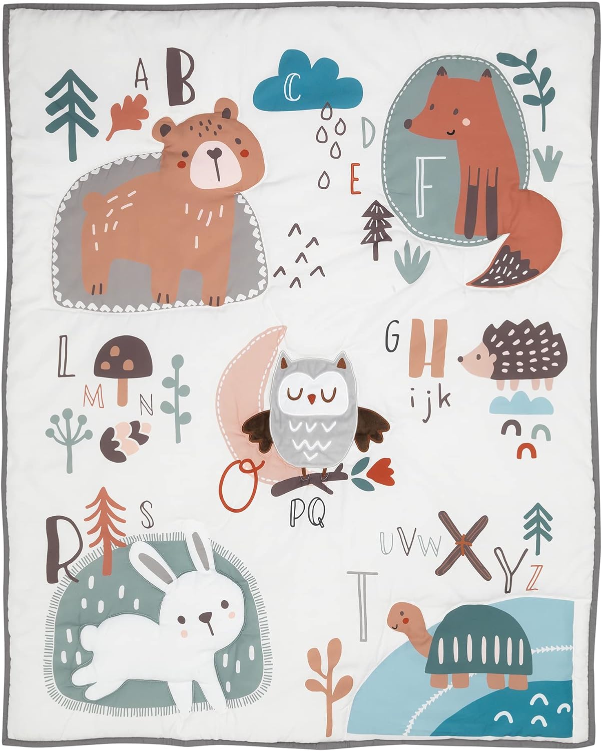 Bedtime Originals Animal Alphabet Crib Bedding Set