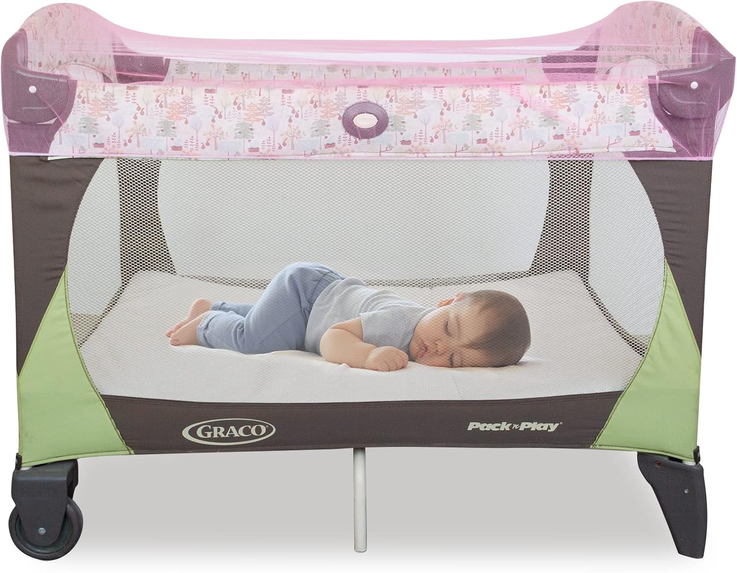 Coldwind Pink Mosquito Net for Strollers