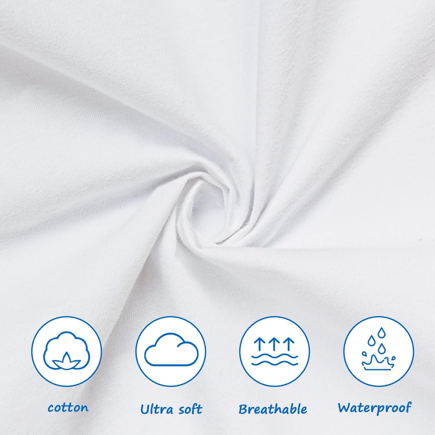 Coldwind Waterproof Bassinet Sheets 2 Pack
