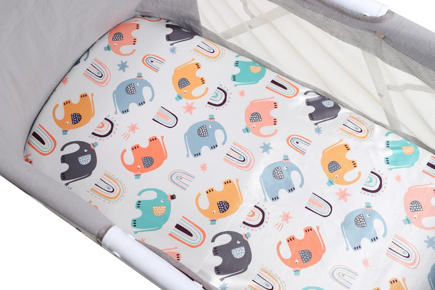 Ultra Soft Satin Bassinet Sheet Set 2 Pack 1