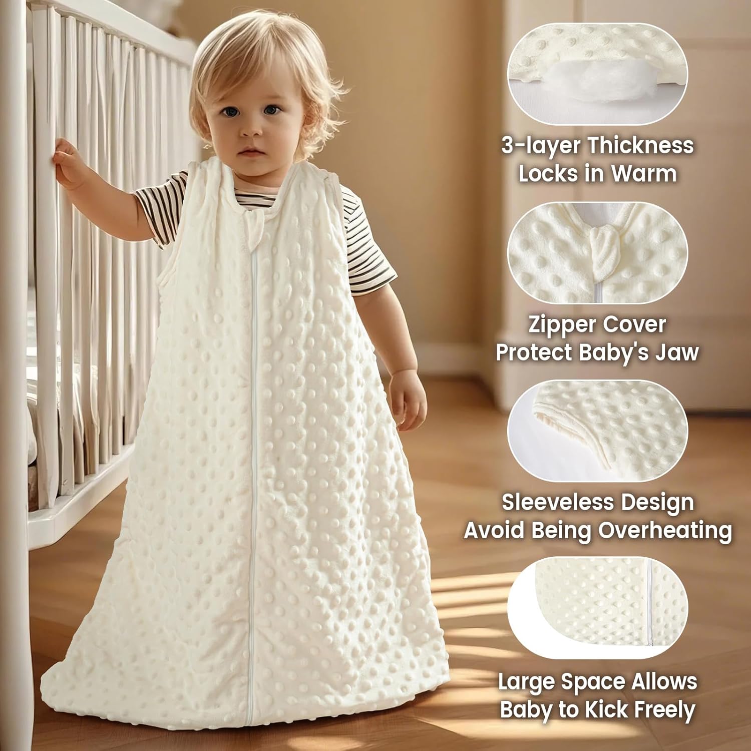 PHF 25 TOG Sleep Sack 18-24 Months Winter Baby Wearable Blanket