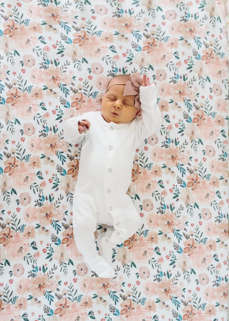 TotAha Premium Stretchy Bassinet Sheets 2-Pack 1