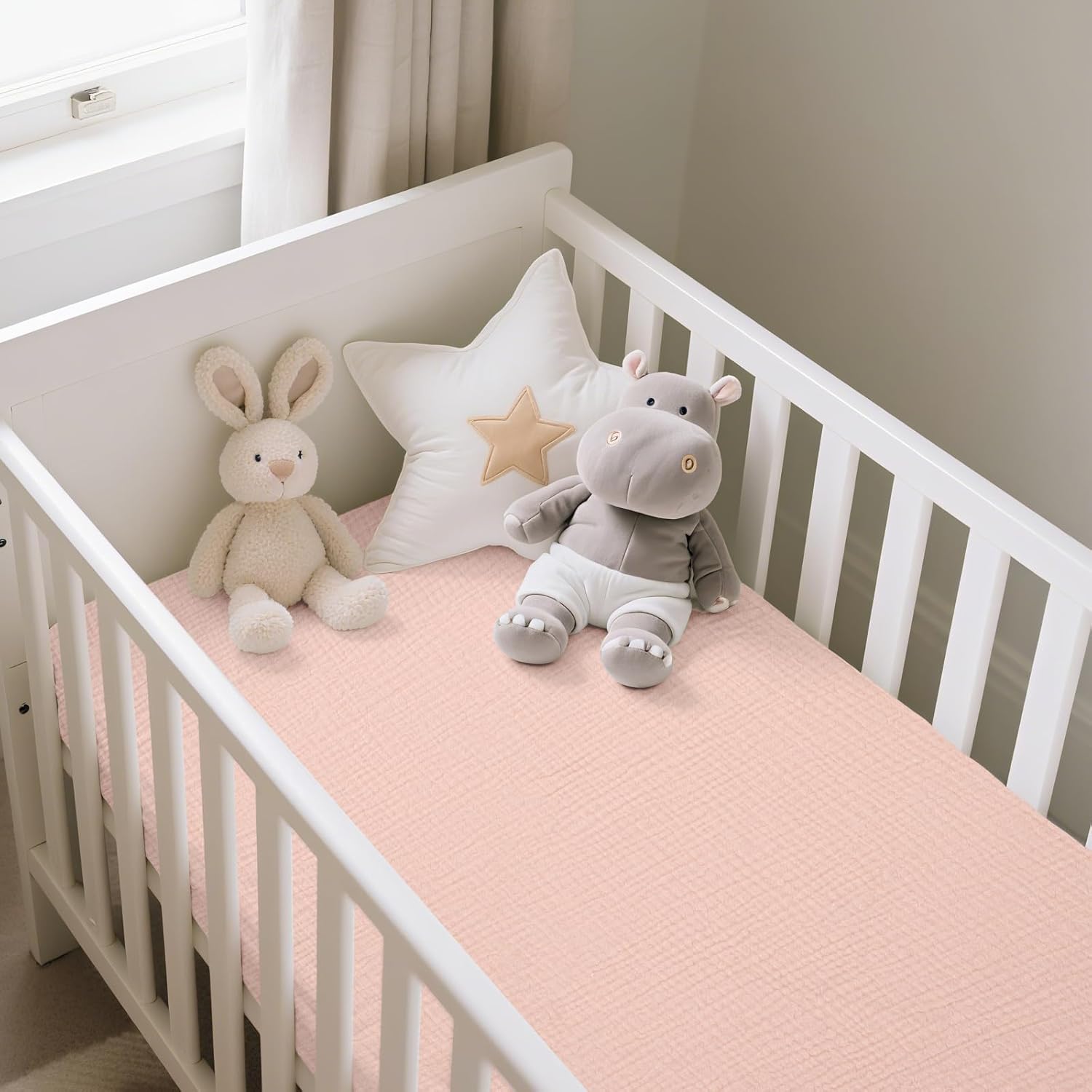 Amrcbb Baby Organic Fitted Crib Sheets 2 Pack