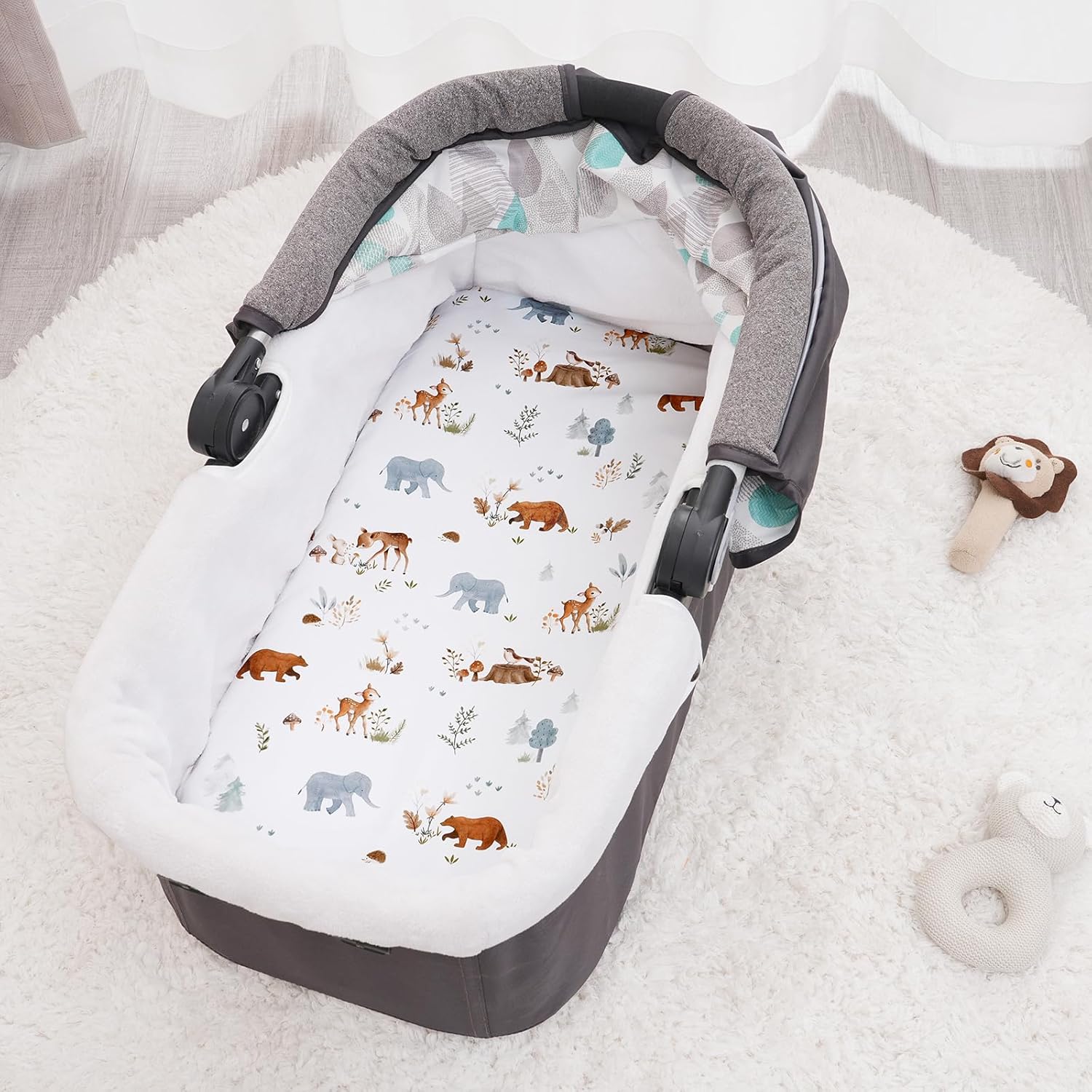 PHF Woodland Bassinet Sheet Set 2 Pack