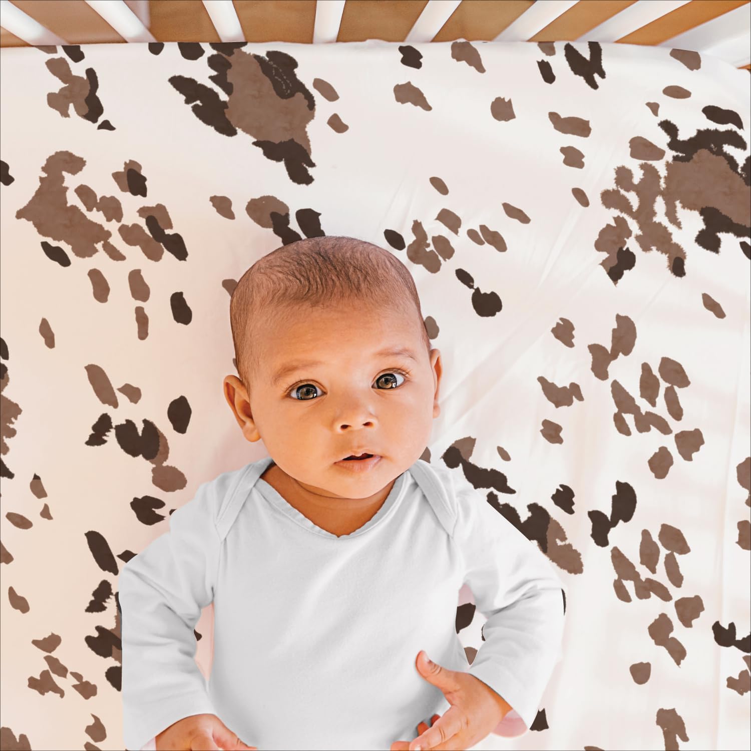 The Peanutshell 3 Piece Crib Bedding Set for Boys Girls