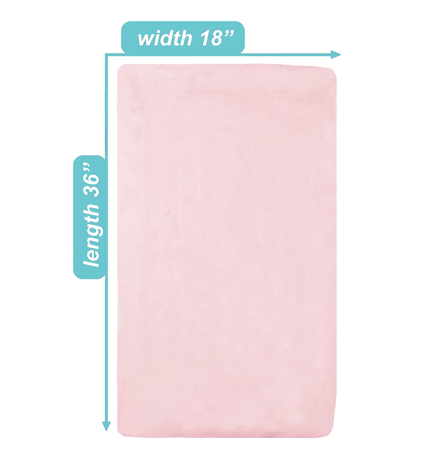American Baby Company 2 Pack Natural Cotton Cradle Sheets 36 x 18