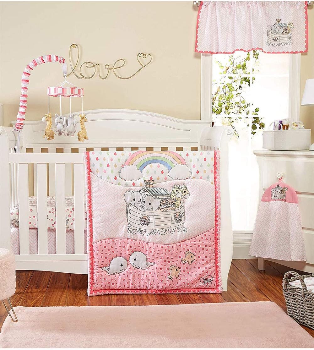 EVERYDAY KIDS Noahs Ark Crib Bedding Set