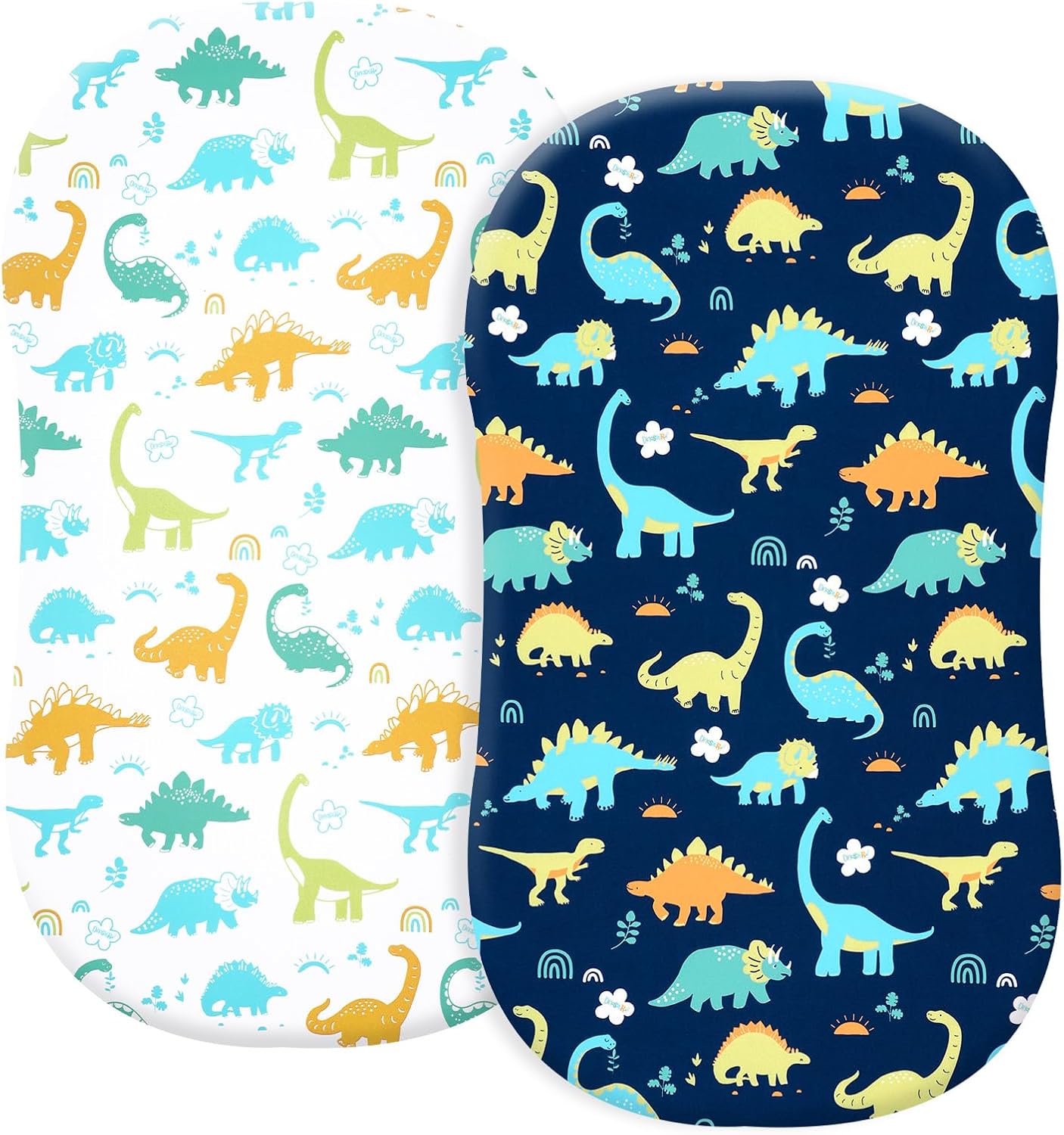 PHF Dinosaur Bassinet Sheet Set 2 Pack 1