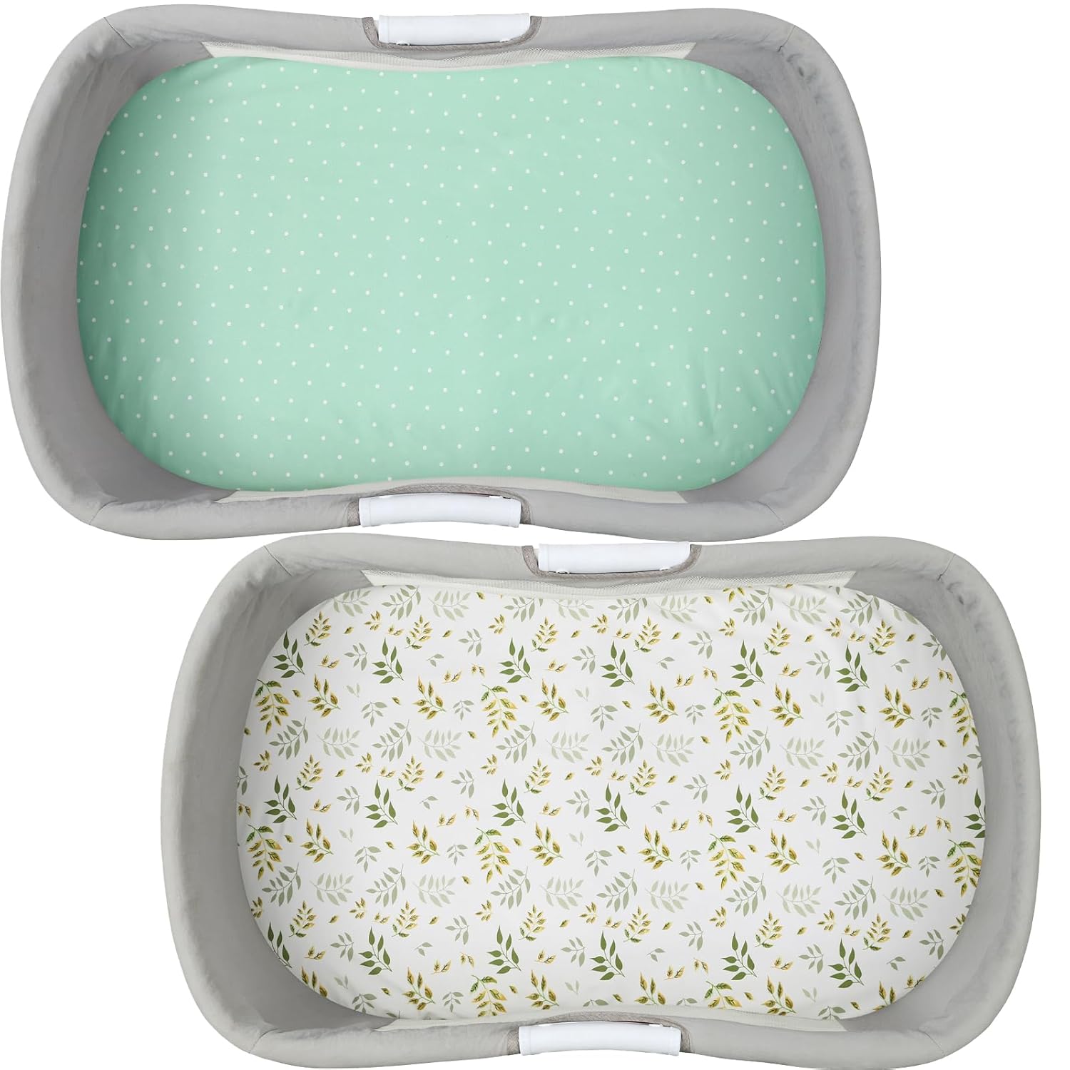 Fadacudan Waterproof Bassinet Sheets 2 Pack 1