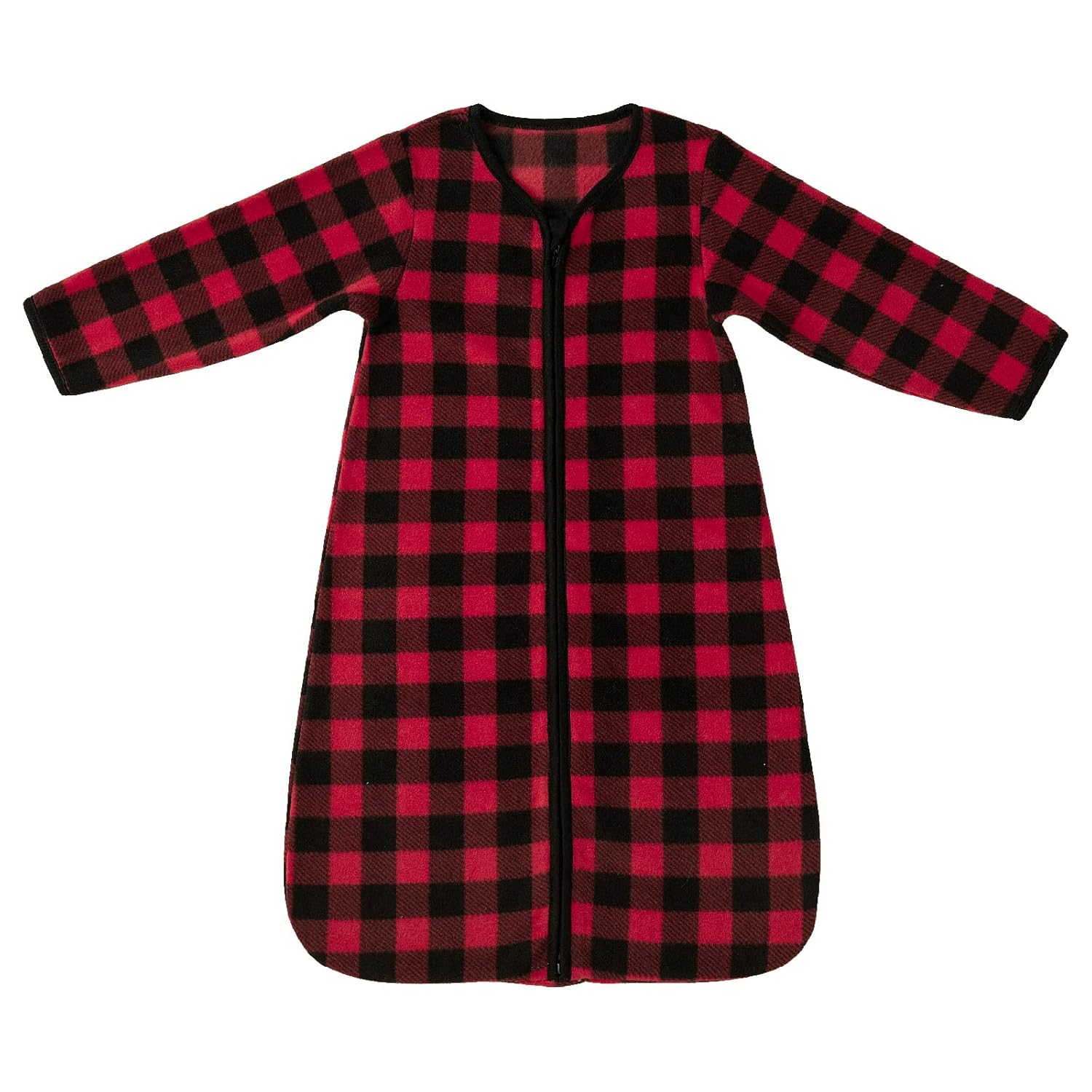 DaysU Micro Fleece Sleep Sack 15 TOG Unisex Buffalo Plaid 0-6 Months